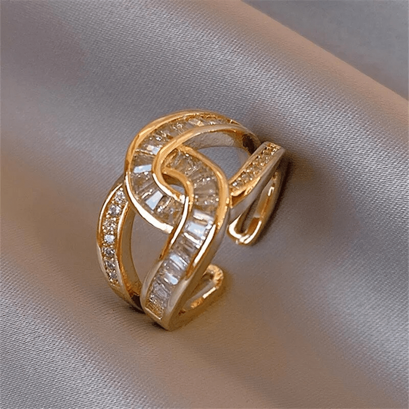 Adriana - Stylish Adjustable Knot Ring