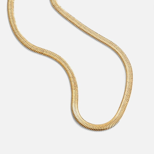 Elegant Gold Snake Chain Necklace