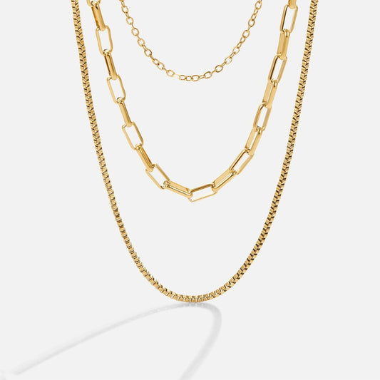 Elegant Mila Link Necklace