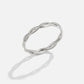 18K Silver Infinite Spinner Ring