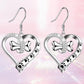 2 - Piece Jewelry Set with Paw, Heart & Bone Charms
