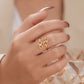 Adjustable Infinity Paw Ring – Stainless Steel