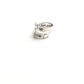 Adjustable Paw & Heart Twist Ring – Stainless Steel