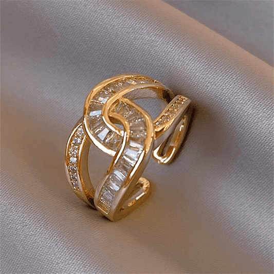 Adriana - Stylish Adjustable Knot Ring
