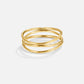 Alicia - Elegant Gold Ring
