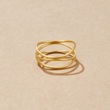 Alicia - Elegant Gold Ring