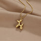 Animal - Shaped Golden Ball Necklace