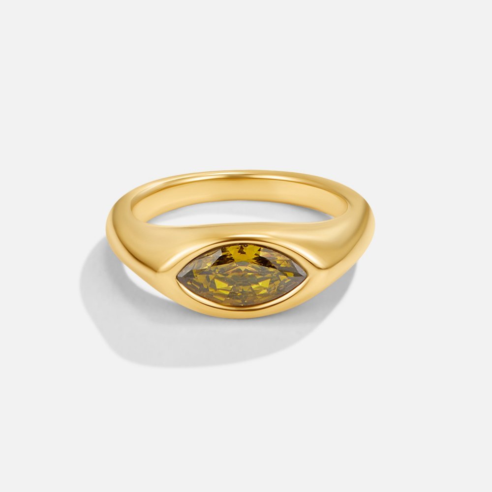 Arizona Emerald Crystal Ring