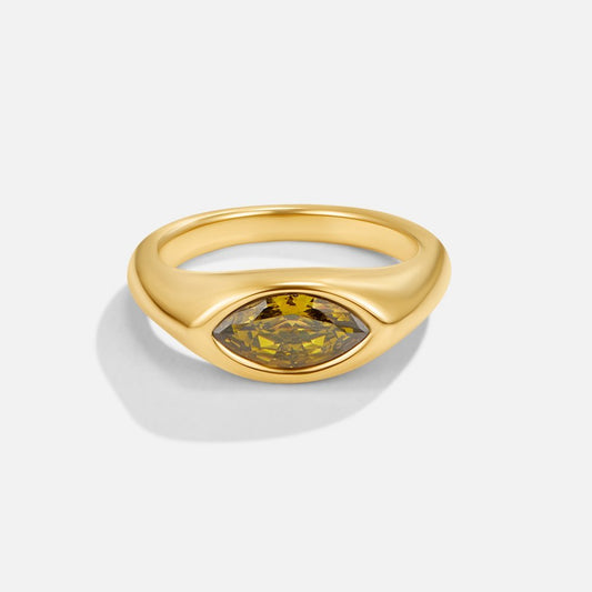 Arizona Emerald Crystal Ring