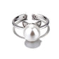 Beautiful Pearl Cat Necklace with Bonus Earrings + Ring