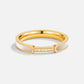 Bibiana - Elegant Pearl and Crystal Ring