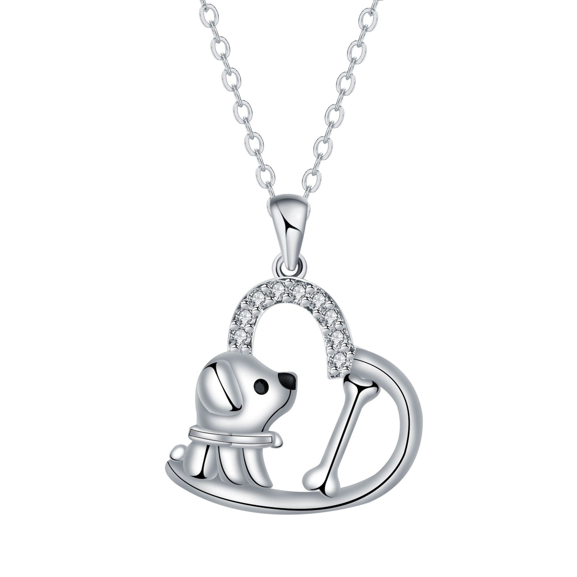 Bonnie™ — Heart pendant dog necklace
