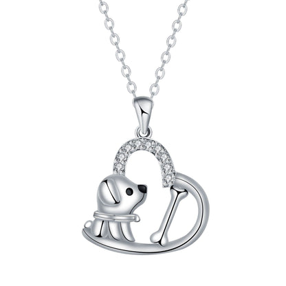 Bonnie™ — Heart pendant dog necklace