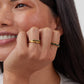 Carmen - Multi - Tiered Emerald Green Ring