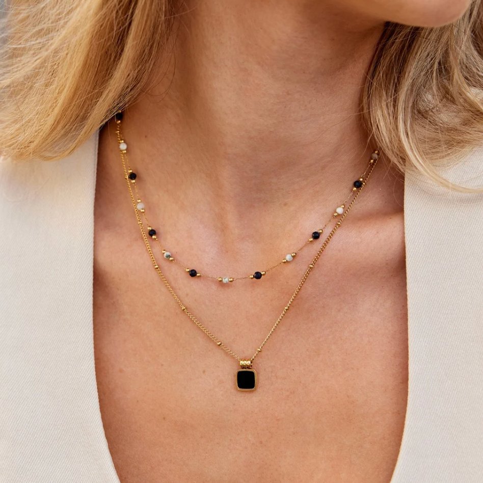 Chic Midnight Collar