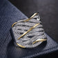 Chic Multi - Layer Twisted Ring