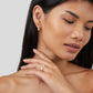 Cinthia - Elegant Gold Ring Adorned with Crystals