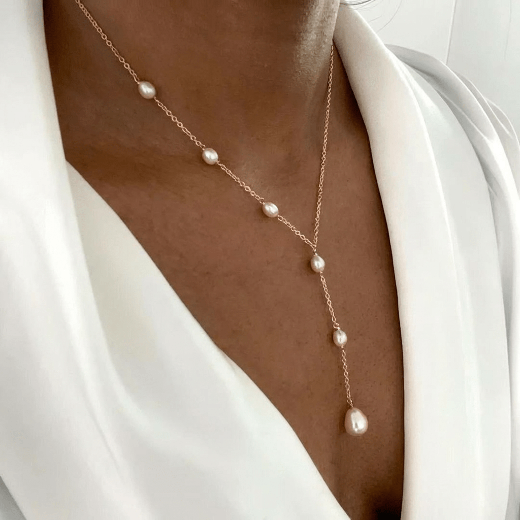 Classic Pearl Pendant Necklace