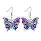 Colorful Butterfly Earrings for Women