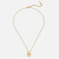 Crystal Shell Pendant Necklace by Luca