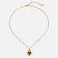 Double - Sided Heart 'Falling For You' Necklace