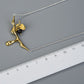 Dripping Honey & Bee Necklace