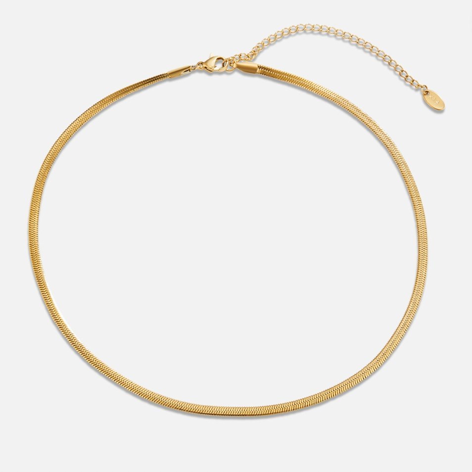 Elegant Gold Snake Chain Necklace