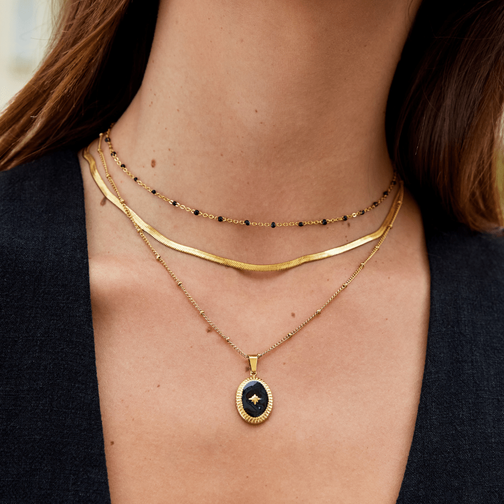 Elegant Gold Snake Chain Necklace