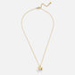 Elegant Golden Elephant Pendant Necklace