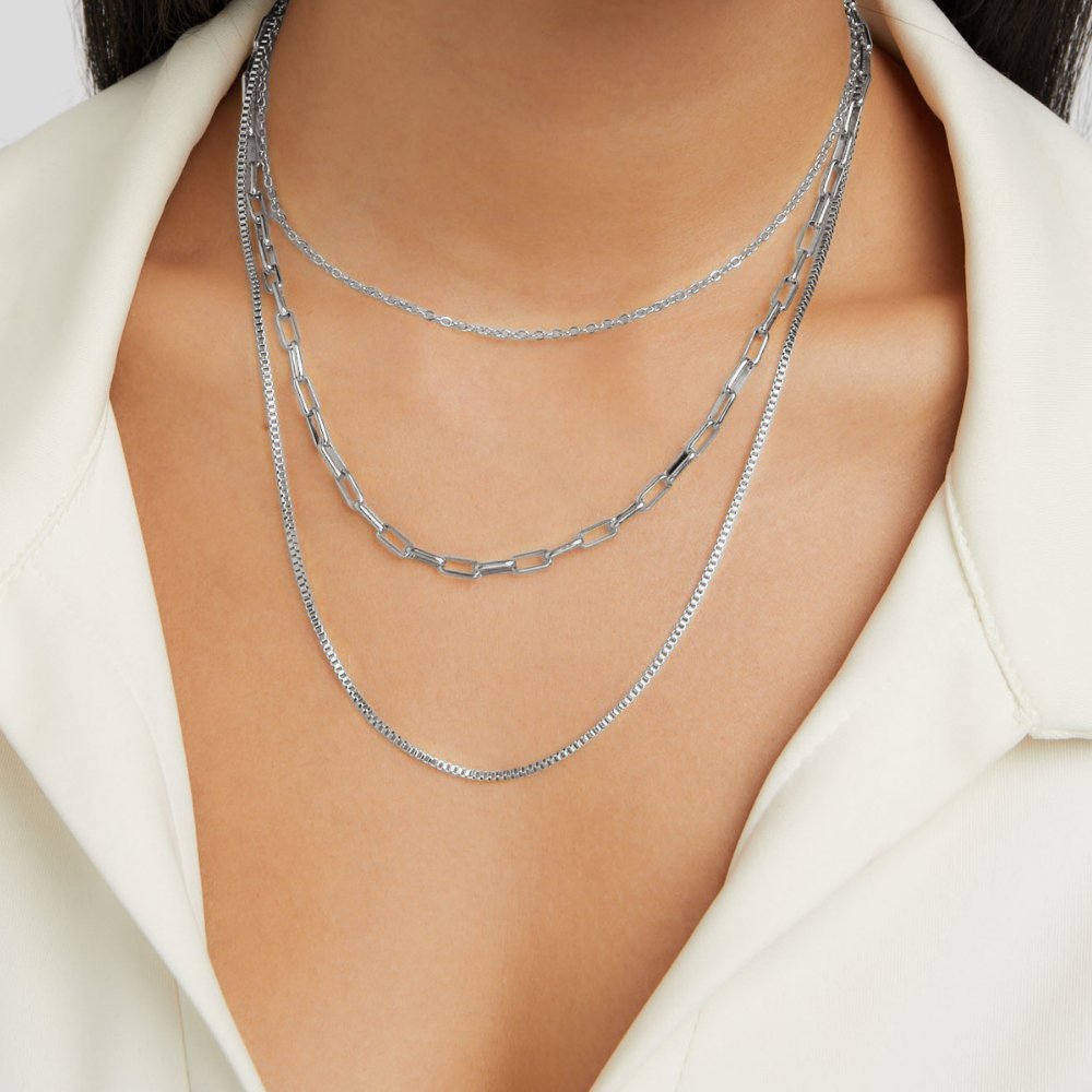 Elegant Miela Link Necklace