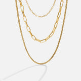 Elegant Mila Link Necklace
