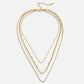 Elegant Mila Link Necklace