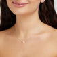 Elegant Silver Pearl Solitaire Necklace