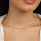 Elegant White Pearl Necklace