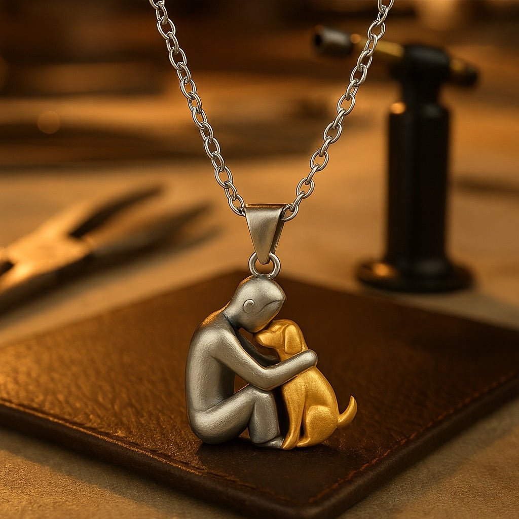 Ember™ — Pet hug memorial pendant necklace