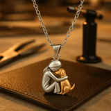 Ember™ — Pet hug memorial pendant necklace