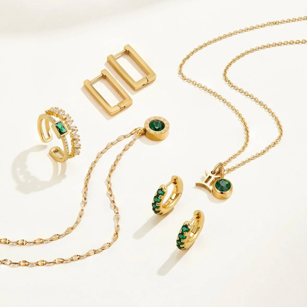 Eugenia - Multi - Layered Crystal Ring