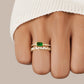 Eugenia - Multi - Layered Crystal Ring