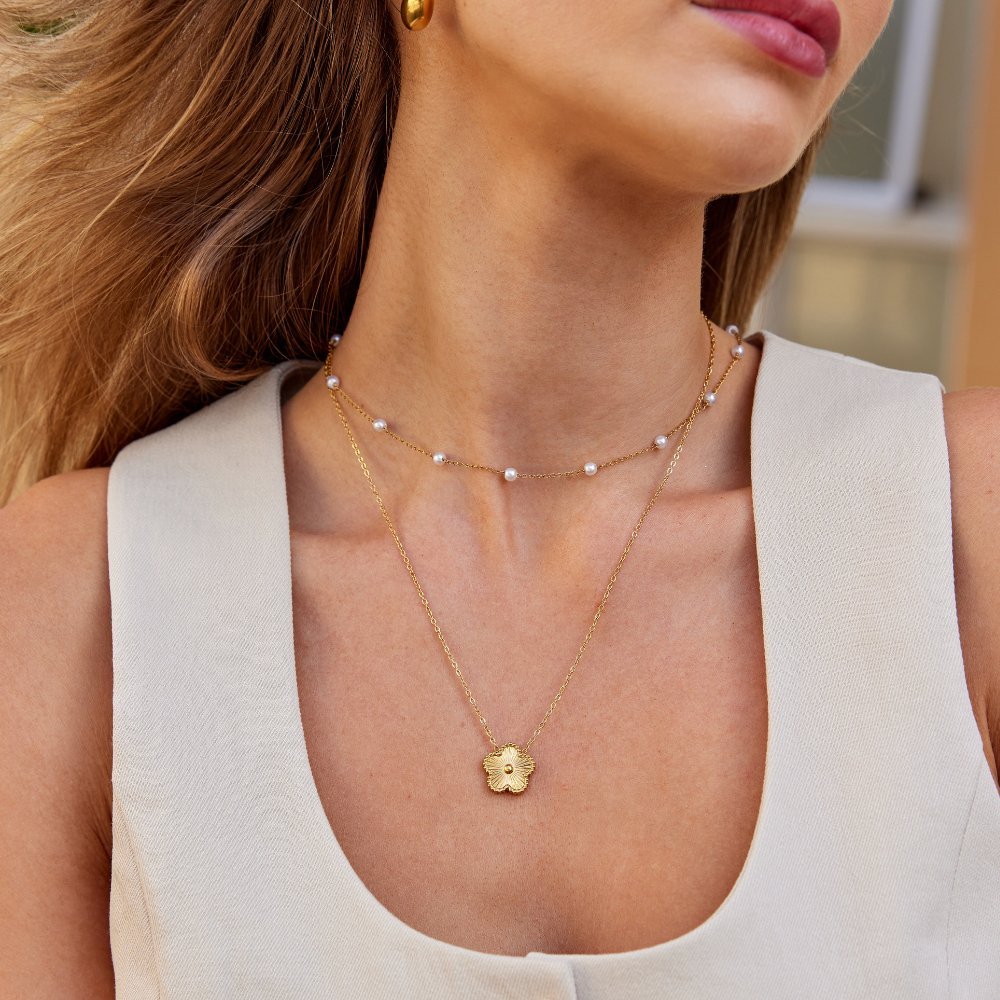 Fortune Charm Gold Necklace