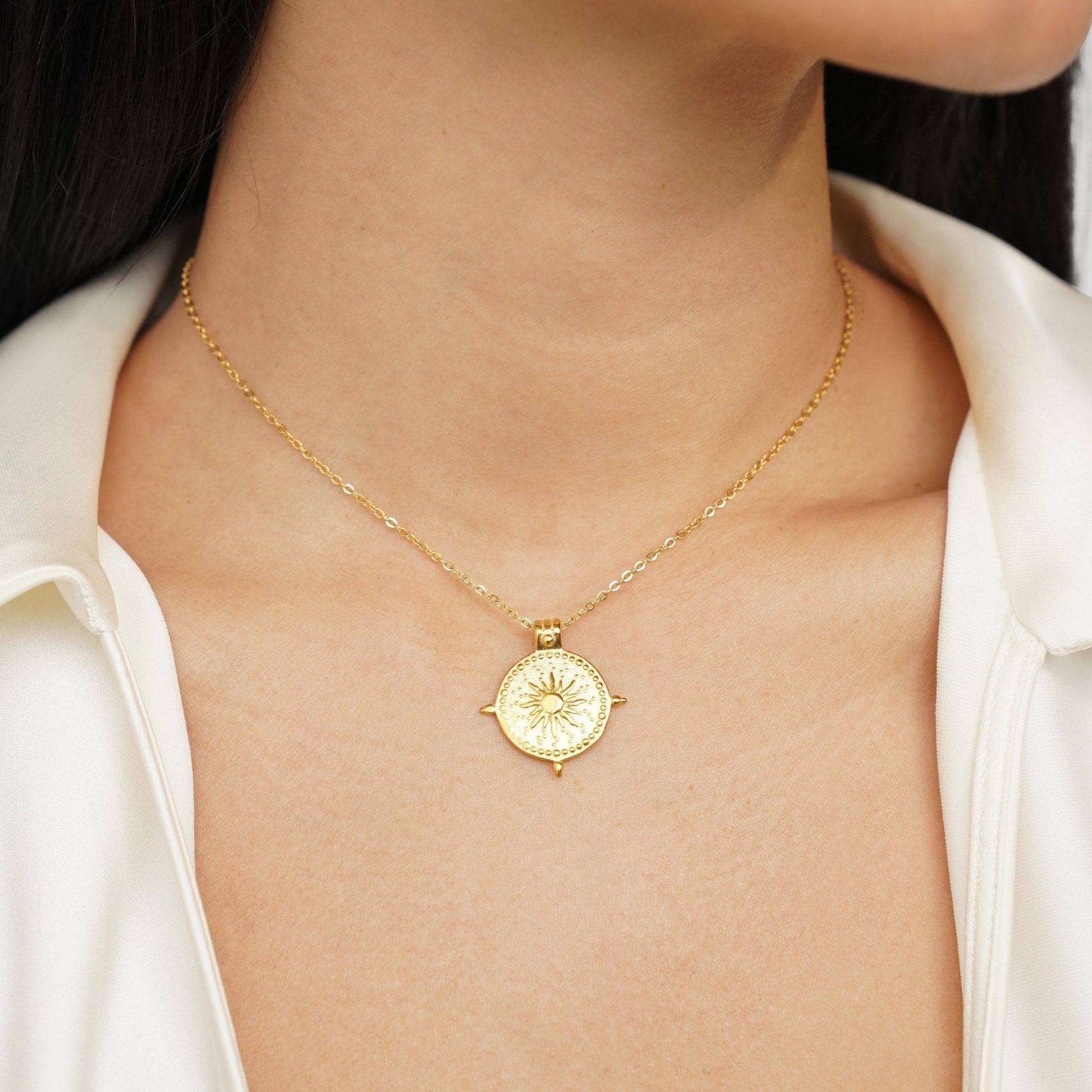 Golden Necklace for the Summer Solstice
