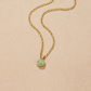 Jade Pendant Necklace by Liza