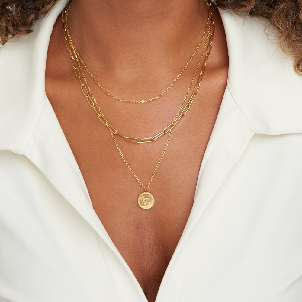 Janie Coin Pendant Necklace