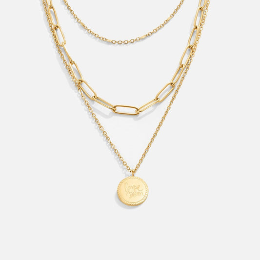 Janie Coin Pendant Necklace