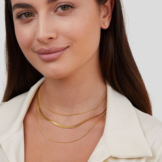 Layered Gold Necklace