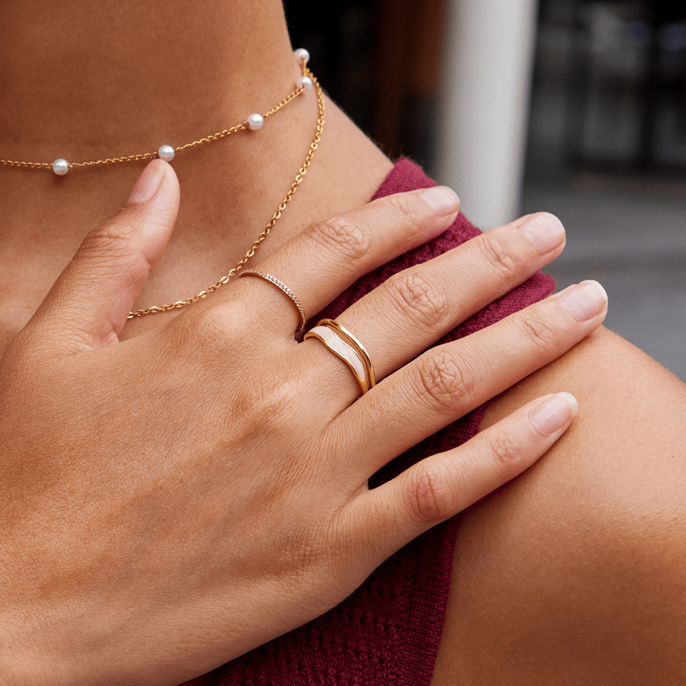 Layered Golden Sahara Ring