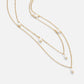 Layered Necklace with Kay Pearl Drops