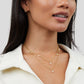 Layered Necklace with Kay Pearl Drops