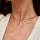 Layered Necklace with Kay Pearl Drops