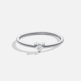 Little Love Crystal Heart Ring