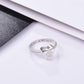 Love Heart Paw Print Urn Ring – Pet Memorial Cremation Jewelry